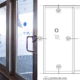 glass door, shop drawings